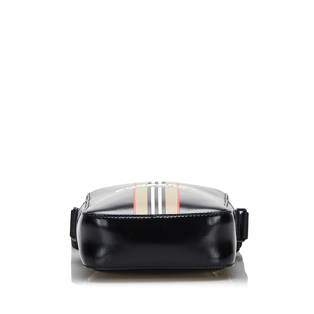 Pre-Loved Burberry Thornton Stripe Crossbody - Picture 4 of 11